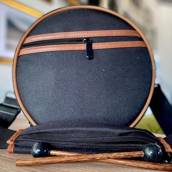 Steel Tongue Hand Drum Iridescent White - Picture 8 of 8